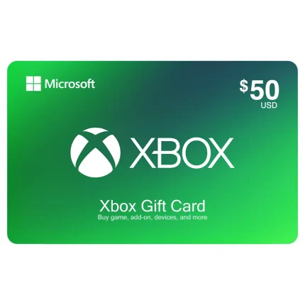 carte cadeau Xbox